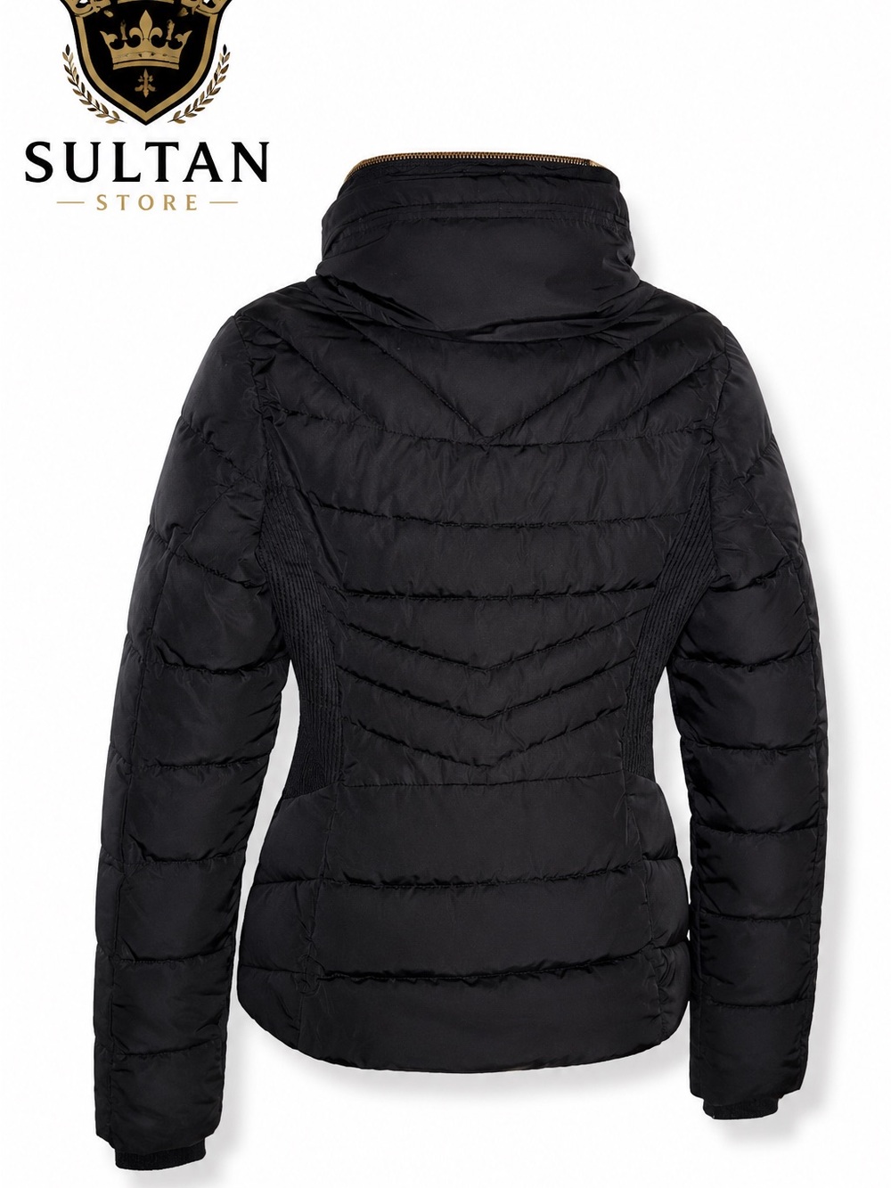 ZARA Women’s Black Winter Jacket – Size S - Picture 2 of 3